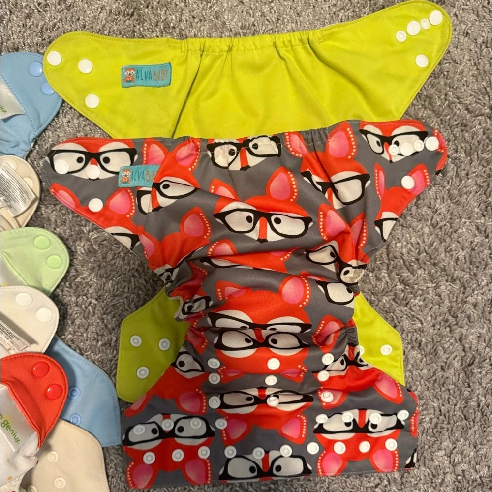 Bumgenius & Alva Baby Cloth Diapers